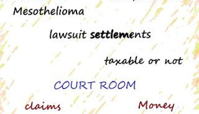 Is A Mesothelioma Settlement Taxable